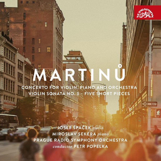 CD Shop - SPACEK, JOSEF / PRAGUE RA MARTINU: CONCERTO FOR VIOLIN, PIANO AND ORCHESTRA