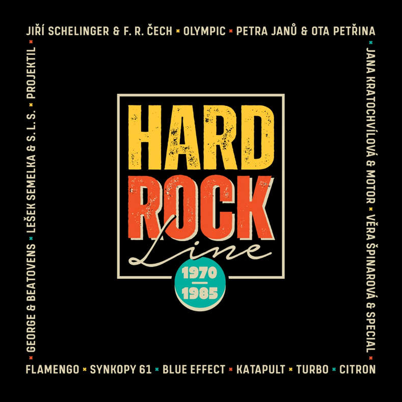 CD Shop - VARIOUS HARD ROCK LINE 1970-1985