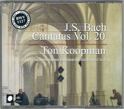 CD Shop - BACH, JOHANN SEBASTIAN COMPLETE CANTATAS VOL.20