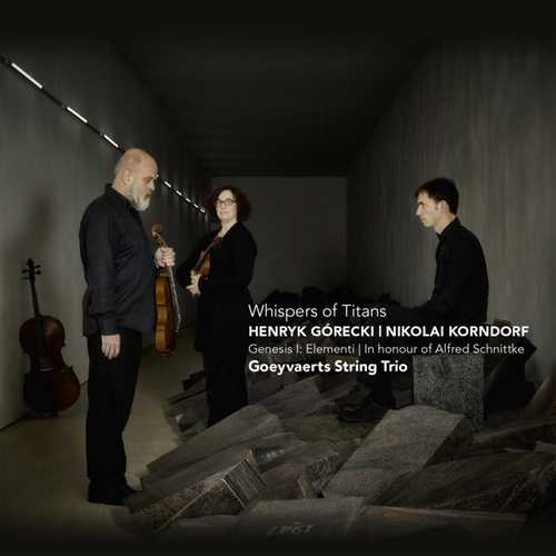 CD Shop - GOEYVAERTS STRING TRIO WHISPERS OF TITANS