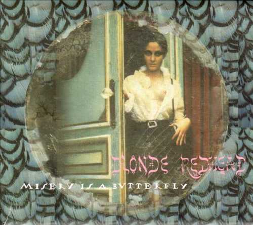 CD Shop - BLONDE REDHEAD MISERY IS A BUTTERFLY