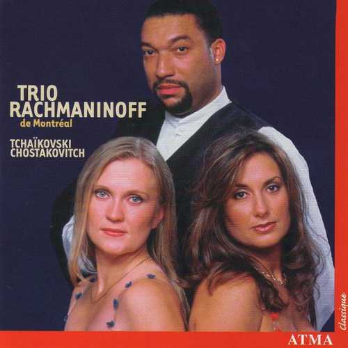 CD Shop - TRIO RACHMANINOFF DE MONT PLAYS TCHAIKOVSKY & SHOST