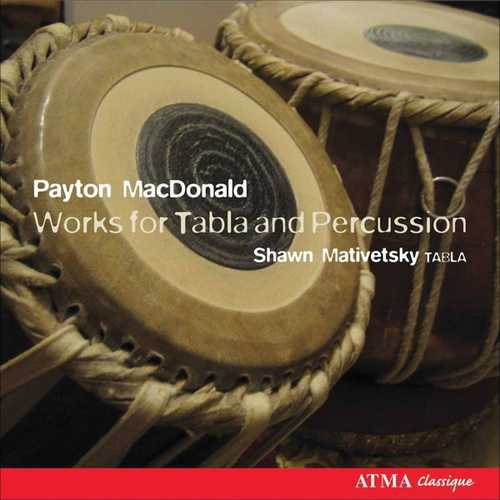 CD Shop - MACDONALD, P. WORKS FOR TABLA AND PERCU