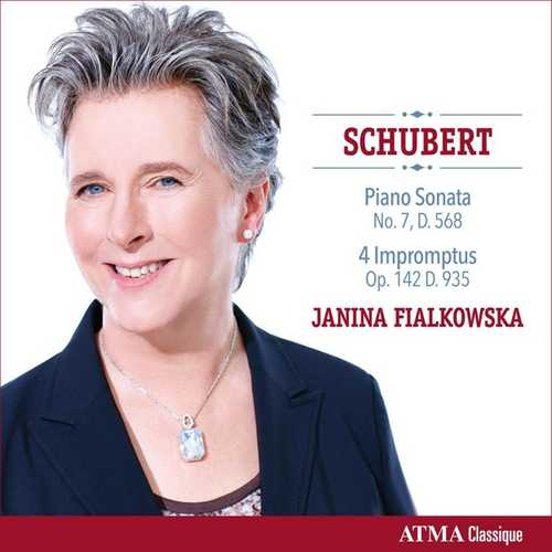 CD Shop - FIALKOWSKA, JANINA SCHUBERT: PIANO SONATA NO.7/4 IMPROMPTUS OP.142