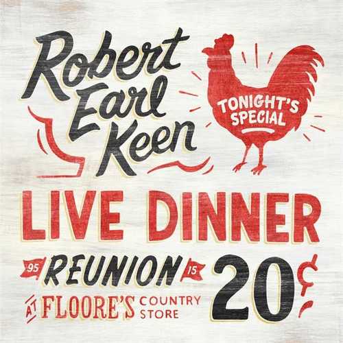 CD Shop - KEEN, ROBERT EARL LIVE DINNER REUNION