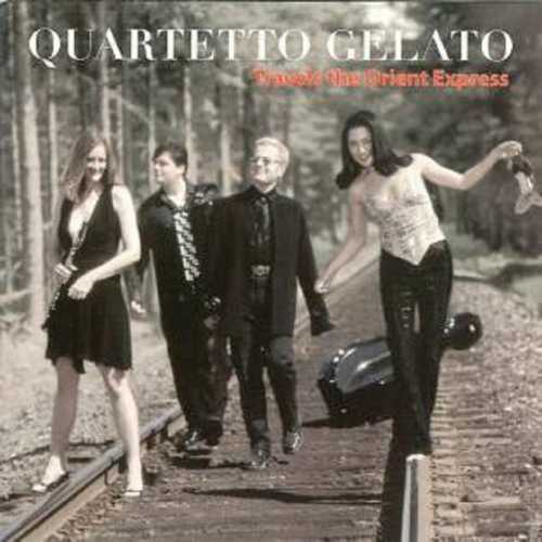 CD Shop - QUARTETTO GELATO TRAVELS THE ORIENT EXPRES