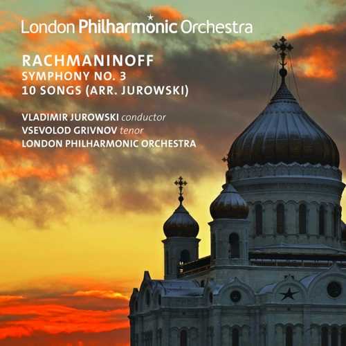 CD Shop - RACHMANINOV, S. SYMPHONY NO.3 & 10 SONGS (ARR.JUROWSKI)