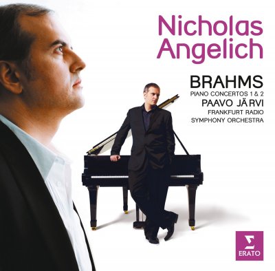 CD Shop - ANGELICH, NICHOLAS / FRANKFURT RADIO SYMPHONY ORCHESTRA / PAAVO JARVI BRAHMS: PIANO CONCERTOS NOS. 1 & 2