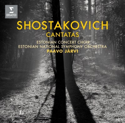 CD Shop - ESTONIAN NATIONAL SYMPHONY ORCHESTRA/PAAVO JARVI SHOSTAKOVICH CANTATAS