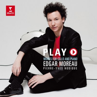 CD Shop - MOREAU, EDGAR/PIERRE-YVES HODIQUE PLAY: WORKS FOR CELLO AND PIANO (FROM OFFENBACH TO ROSTROPOVICH)