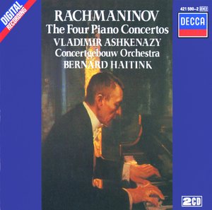 CD Shop - RACHMANINOV, S. PIANOCONCERT NO.1,2,3&4