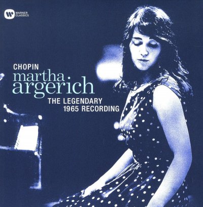 CD Shop - ARGERICH, MARTHA MARTHA ARGERICH / CHOPIN:THE LEGENDARY 1965 RECORDING