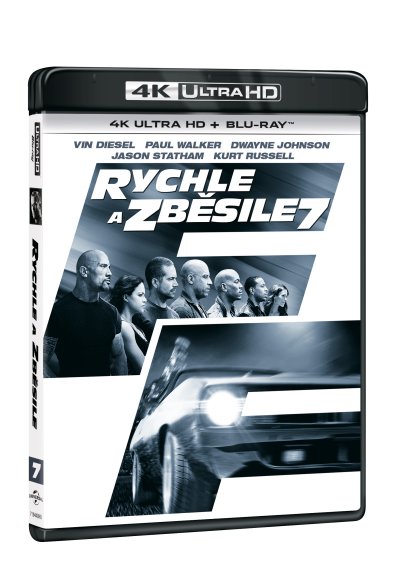 CD Shop - FILM RYCHLE A ZBESILE 7 2BD (UHD+BD)