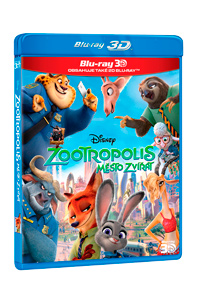 CD Shop - FILM ZOOTROPOLIS: MESTO ZVIRAT 2BD (3D+2D)