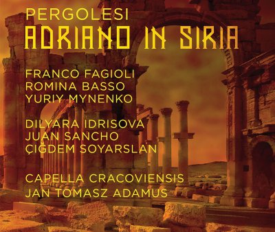 CD Shop - FAGIOLI FRANCO PERGOLESI: ADRIANO IN SIRIA
