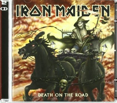 CD Shop - IRON MAIDEN DEATH ON THE ROAD (LIVE)