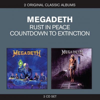 CD Shop - MEGADETH CL.A:COUNTDOWN/RUST IN PEA