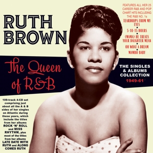 CD Shop - BROWN, RUTH QUEEN OF R&B: THE SINGLES & ALBUMS COLLECTION 1949-1961