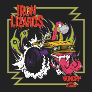 CD Shop - IRON LIZARDS HUNGRY FOR ACTION