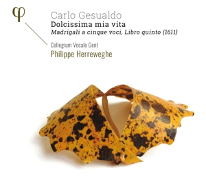 CD Shop - COLLEGIUM VOCALE GENT / P GESUALDO: MADRIGALI A 5 VOCI, LIBRO QUINTO (1611)