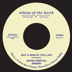 CD Shop - UNITED SPIRITUAL SINGERS NOT A MINUTE TOO LATE