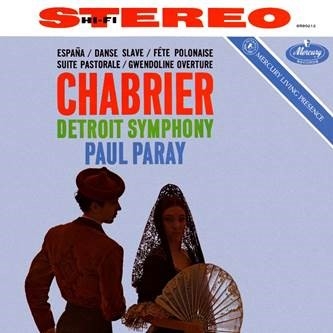 CD Shop - PARAY/DSO THE MUSIC OF CHABRIER