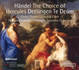 CD Shop - CHRIST CHURCH CATHEDRAL C HANDEL: THE CHOICE OF HERCULES - DETTINGEN TE DEUM