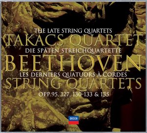CD Shop - TAKACS QUARTETT Beethoven: Pozdnˇ kvartety