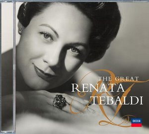 CD Shop - TEBALDI RENATA GREAT RENATA TEBALDI