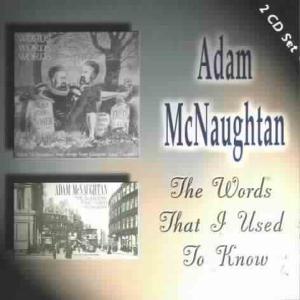 CD Shop - MCNAUGHTAN, ADAM WORDS THAT I USED TO KNOW