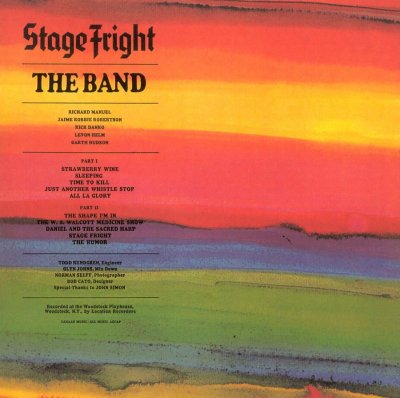CD Shop - BAND, THE STAGE FRIGHT