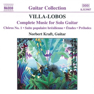 CD Shop - VILLA-LOBOS, H. COMPLETE MUSIC FOR SOLO G