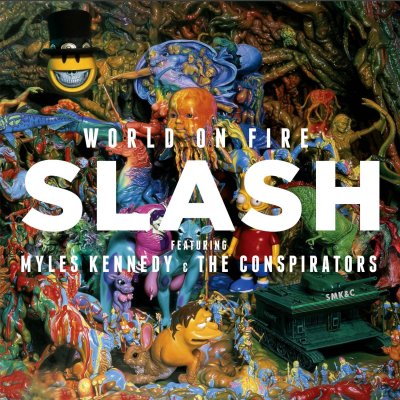 CD Shop - SLASH WORLD ON FIRE