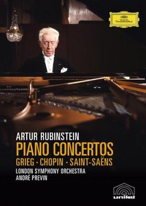 CD Shop - RUBINSTEIN ARTUR Grieg/Saint-Saens/Chopin: Rubinstein in Concert