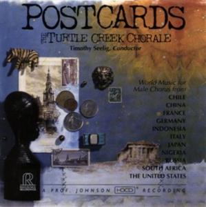 CD Shop - POSTCARDS WORLD MUSIC FRO MALE CHOR