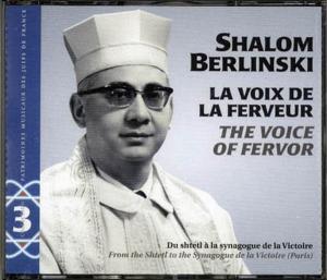 CD Shop - BERLINSKI, SHALOM VOICE OF FERVOR