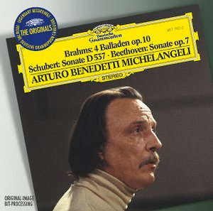 CD Shop - MICHELANGELI ARTURO BALADY 4/SONATY-A MOLL,C.4