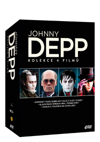 CD Shop - FILM JOHNNY DEPP KOLEKCE 4DVD