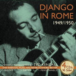 CD Shop - REINHARDT, DJANGO DJANGO IN ROME 1949-1950
