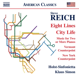 CD Shop - REICH, S. EIGHT LINES / CITY LIFE