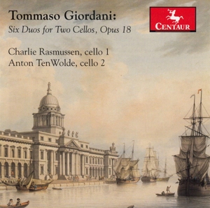 CD Shop - RASMUSSEN, CHARLIE GIORDANI: SIX DUOS FOR TWO CELLOS, OPUS 18