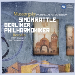 CD Shop - RATTLE, SIMON MUSSORGSKY: PICTURES AT AN EXHIBITION