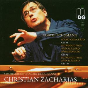 CD Shop - ZACHARIAS, CHRISTIAN SCHUMANN: PIANO CONCERTOS OP.54, 92 & 134