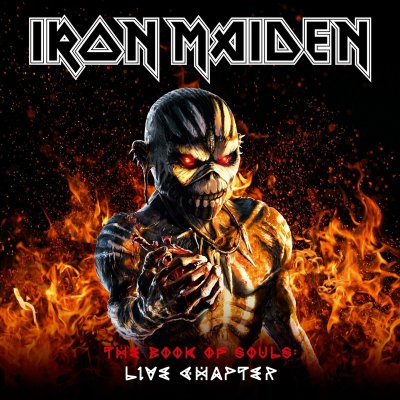 CD Shop - IRON MAIDEN THE BOOK OF SOULS : LIVE (DLX)