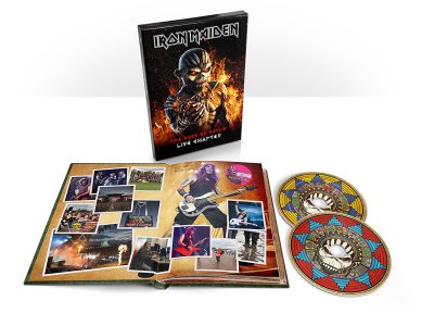 CD Shop - IRON MAIDEN THE BOOK OF SOULS : LIVE (DLX)