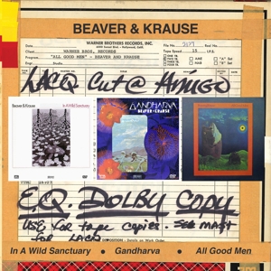 CD Shop - BEAVER & KRAUSE IN A WILD SANCTUARY - GANDHARVA - ALL GOOD MEN