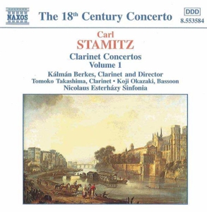 CD Shop - STAMITZ, C. CLARINET CONCERTOS VOL.1