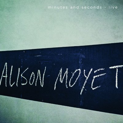 CD Shop - MOYET, ALISON MINUTES AND SECONDS - LIVE