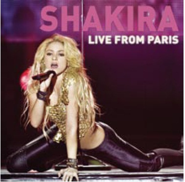CD Shop - SHAKIRA Live From Paris