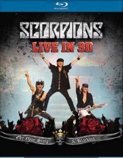 CD Shop - SCORPIONS Get Your Sting And Blackout Live 2011 in 3D